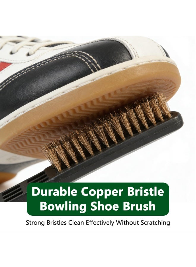 2 Pack Bowling Shoe Brushes Heavy Duty Shoe Scrubber Shoe Cleaning Brushes Multifunctional Shoes Bowling Accessories for Men Women Sports Shoes Outdoor Cleaning - Image 4